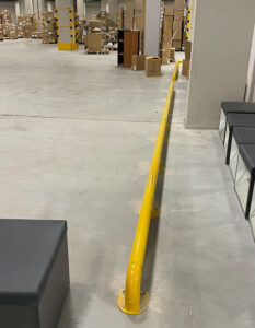 Настенный отбойник горизонтальный