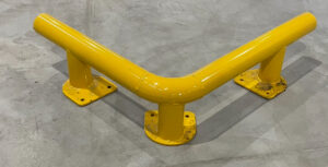 Отбойник угловой напольный